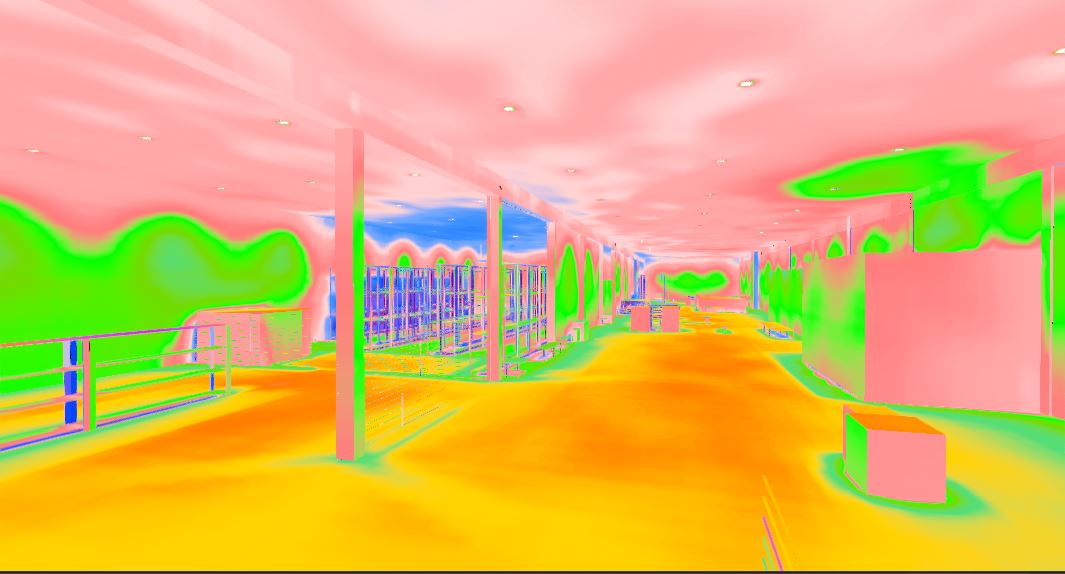 Cores Falsas &ndash; Representa&ccedil;&atilde;o da intensidade luminosa atrav&eacute;s das cores