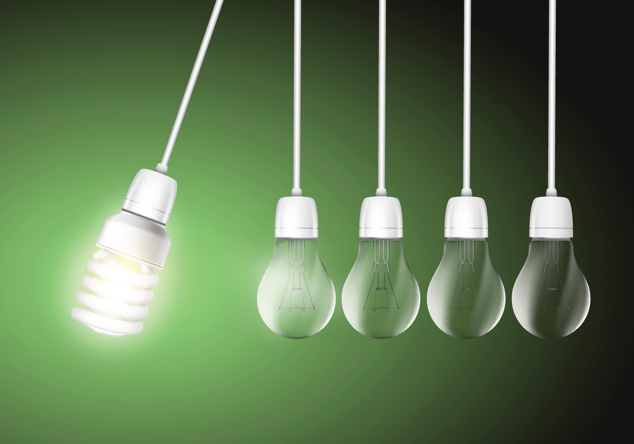 L&acirc;mpada de LED Empresas