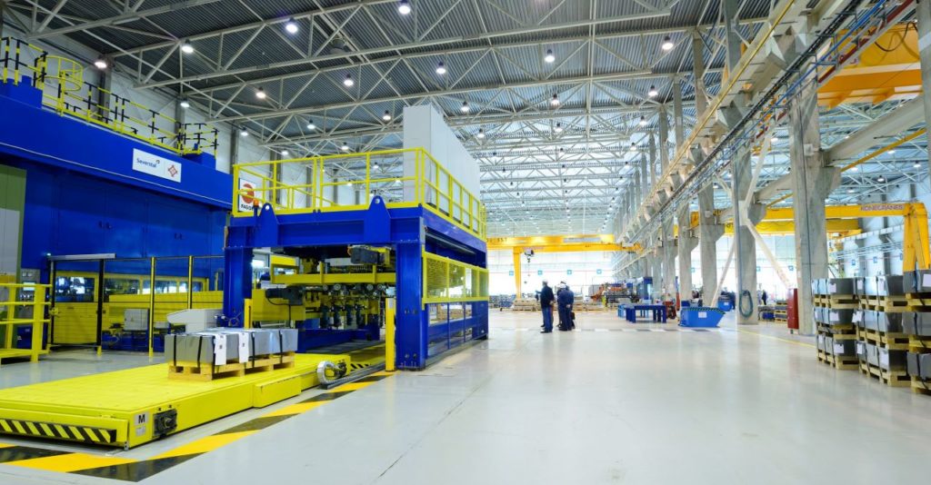 Projeto de Ilumina&ccedil;&atilde;o Industrial LED