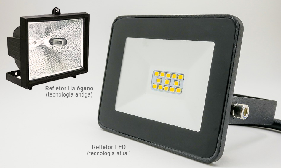 Refletor Hal&oacute;geno X Refletor LED