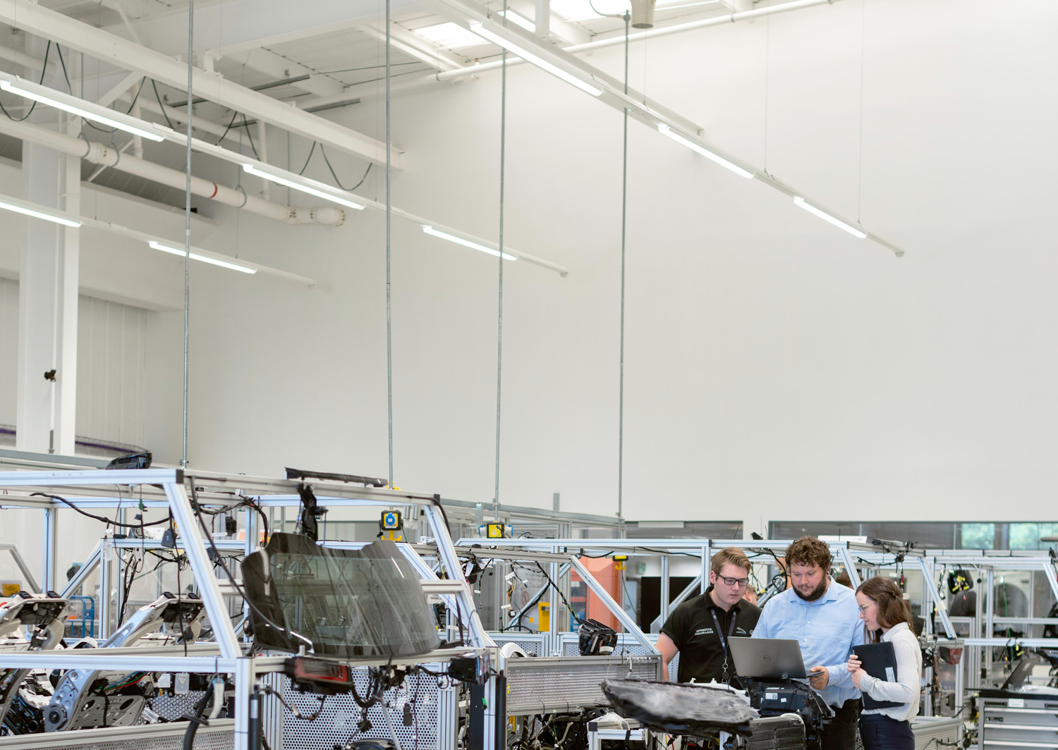 Ilumina&ccedil;&atilde;o LED em galp&atilde;o Industrial